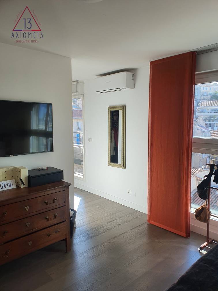 Climatisation murale Mitsubishi Performance dans une chambre