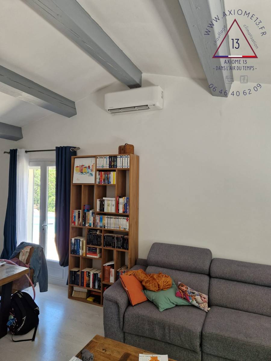 Transformez Votre Séjour à Auriol avec la Climatisation Réversible Mitsubishi 5,0 kW Installée par AXIOME13