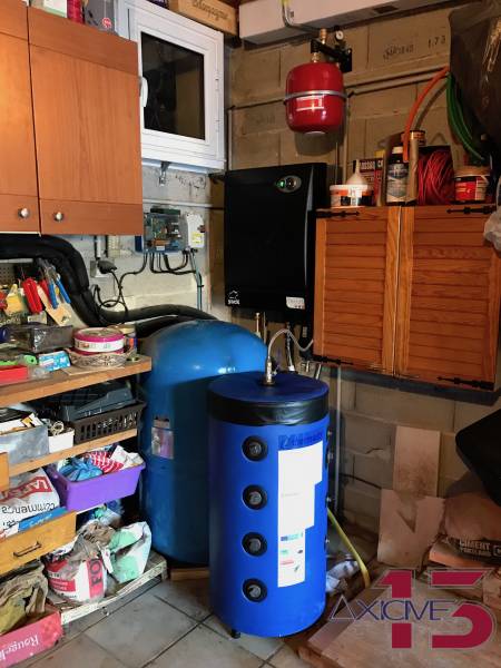 Remplacement d'une pompe à chaleur par une nouvelle Mitsubishi à Allauch - Axiome13