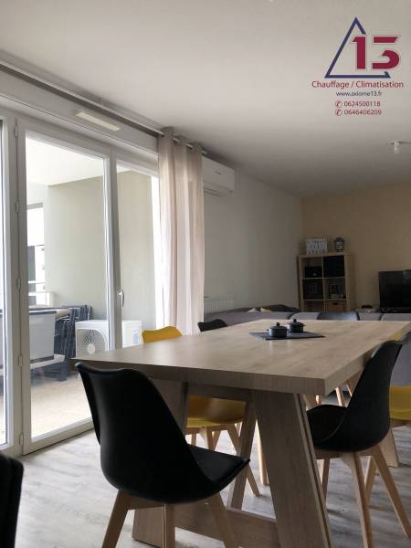 Unité intérieure murale Mitsubishi de climatisation à Gemenos