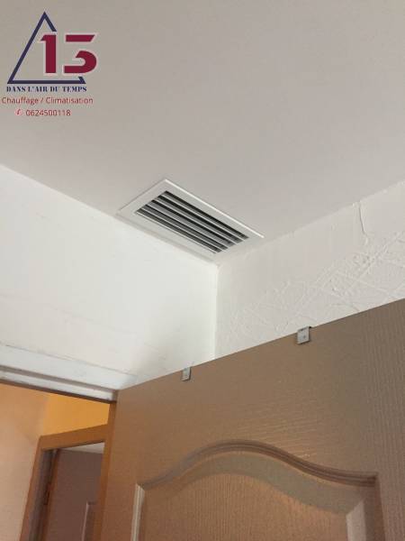 Grille de soufflage chambre