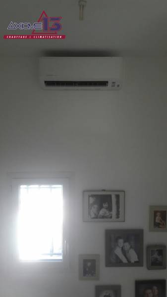 Climatisation murale de marque Mitsubishi à Saint Zacharie par Axiome13