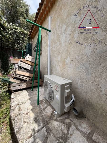Groupe extérieur inverter Mitsubishi pour chambre parentale
